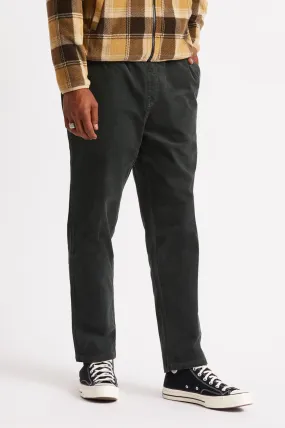 Steady Taper Elastic Waistband Pant - Evergreen Corduroy