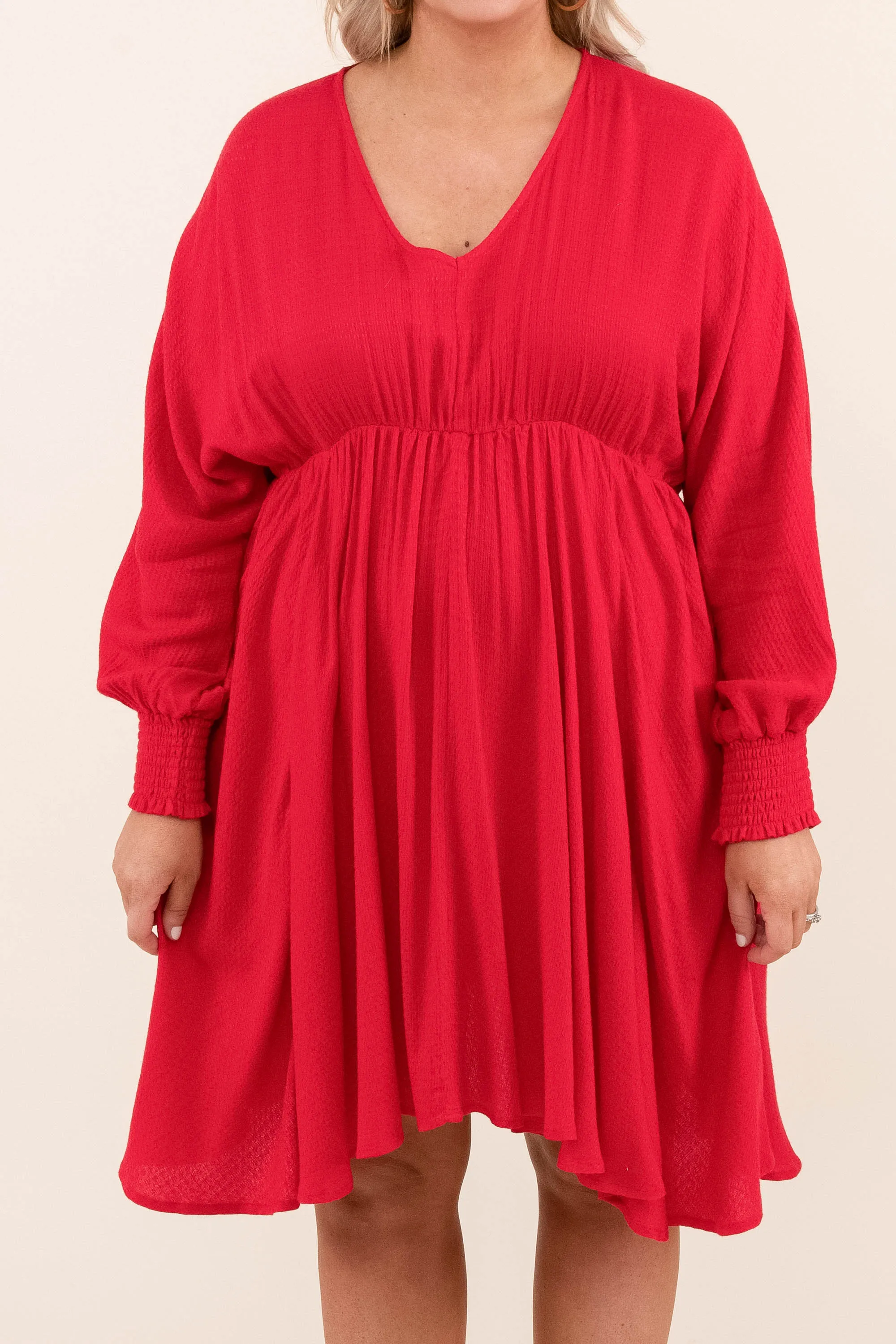 Strawberry Fields Dress, Red