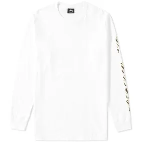 Stussy Long Sleeve Wild TeeWhite