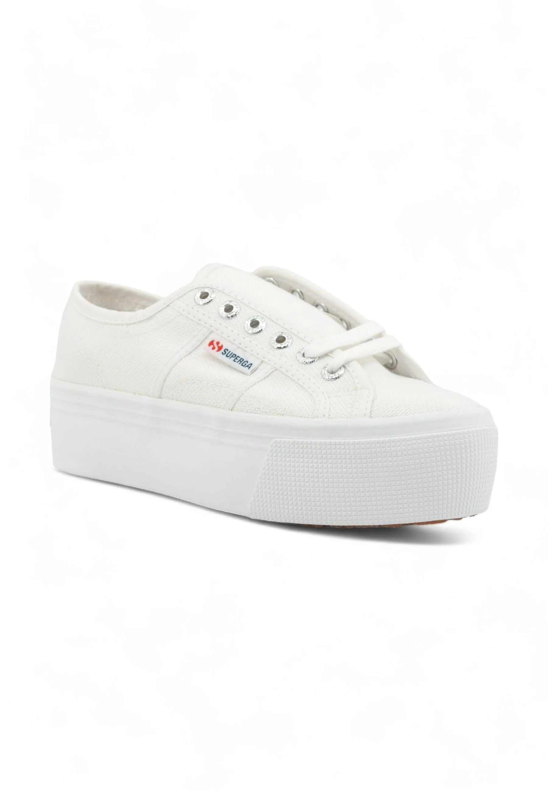 SUPERGA 2790 Platform Sneaker Donna White S9111LW