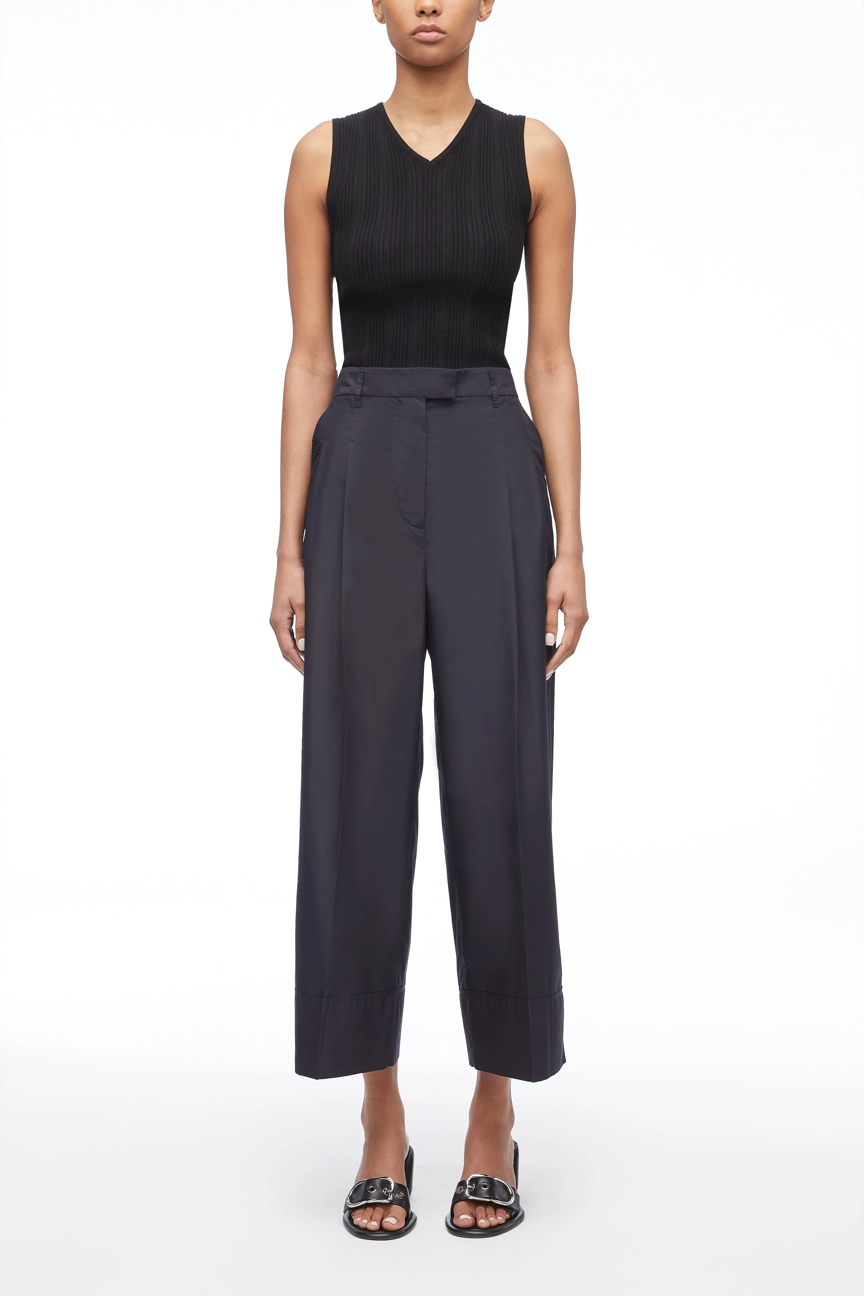 Tailored Cropped Pant