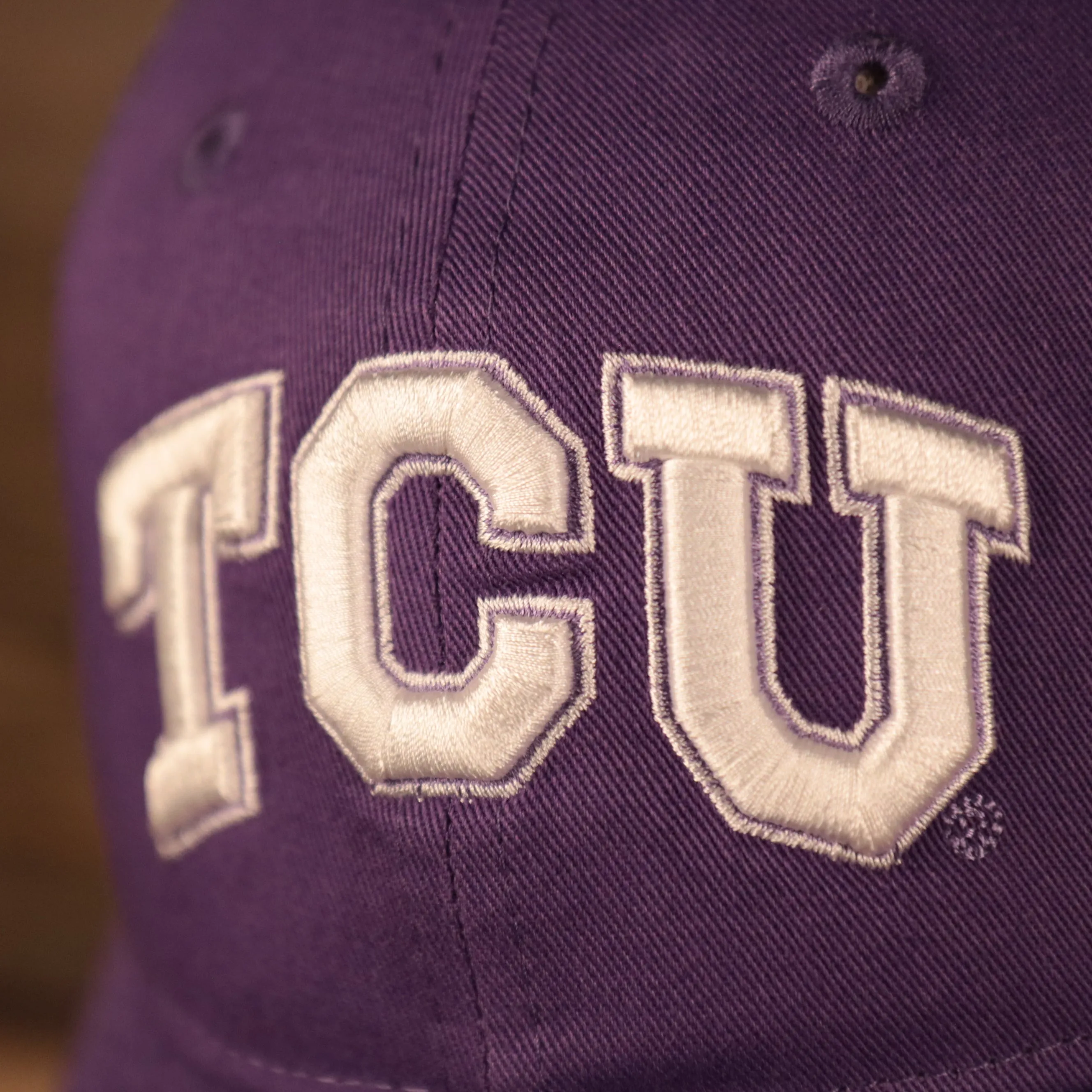 TCU Horned Frogs Purple Adjustable Trucker Dad Hat