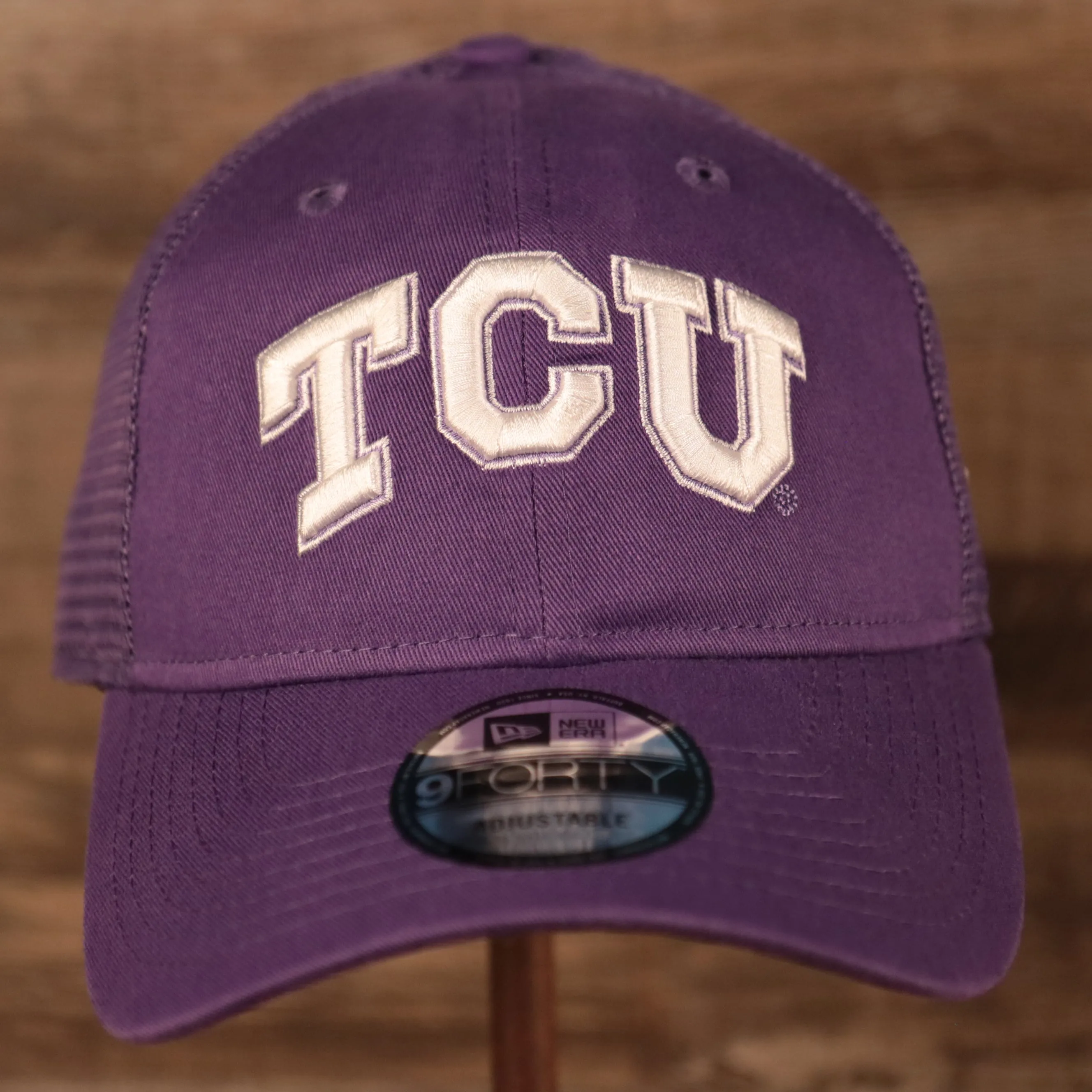 TCU Horned Frogs Purple Adjustable Trucker Dad Hat