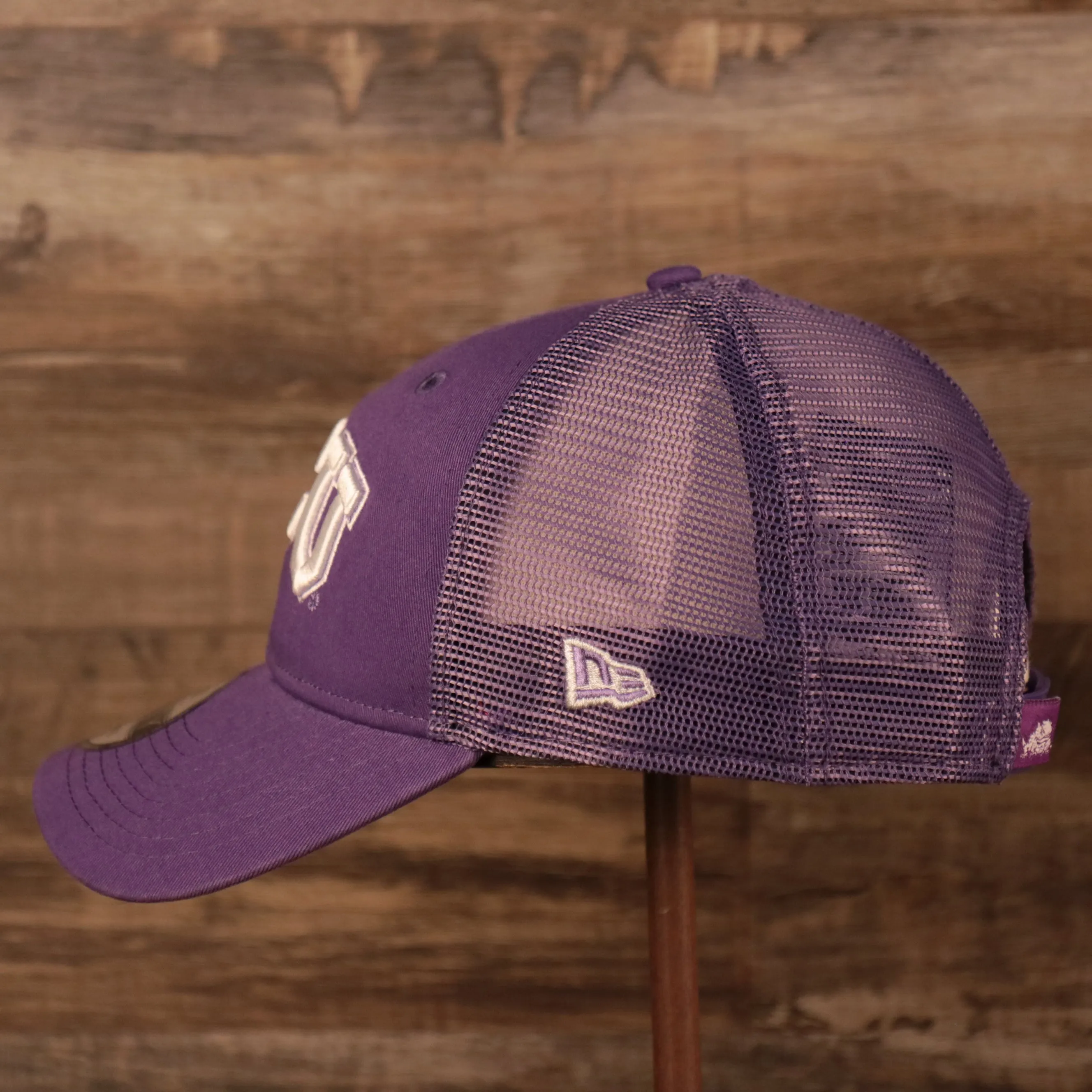 TCU Horned Frogs Purple Adjustable Trucker Dad Hat