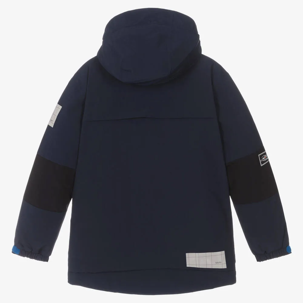 Teen Boys Navy Blue Coat