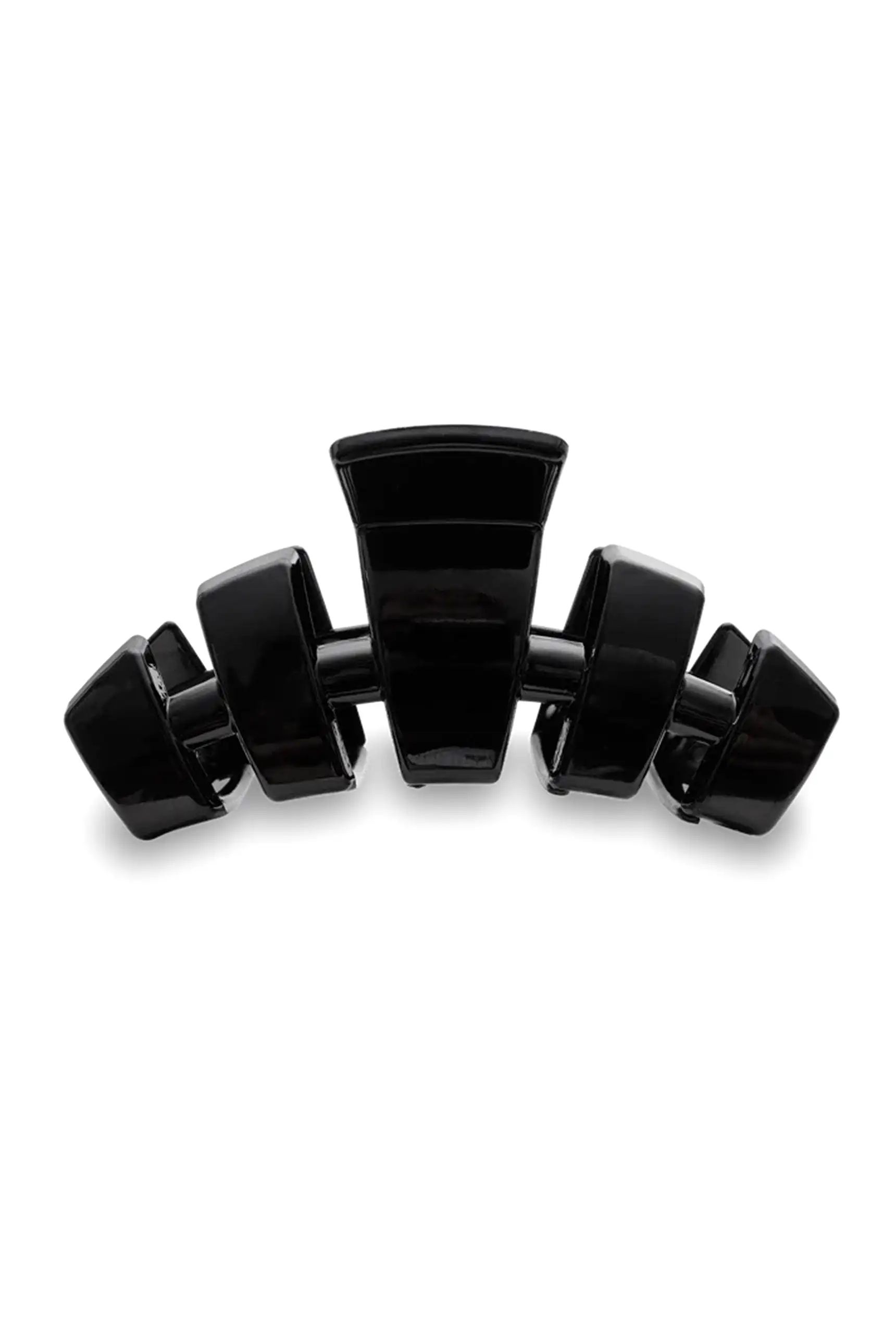 TELETIES Medium Hair Clip- Jet Black