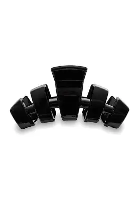 TELETIES Medium Hair Clip- Jet Black