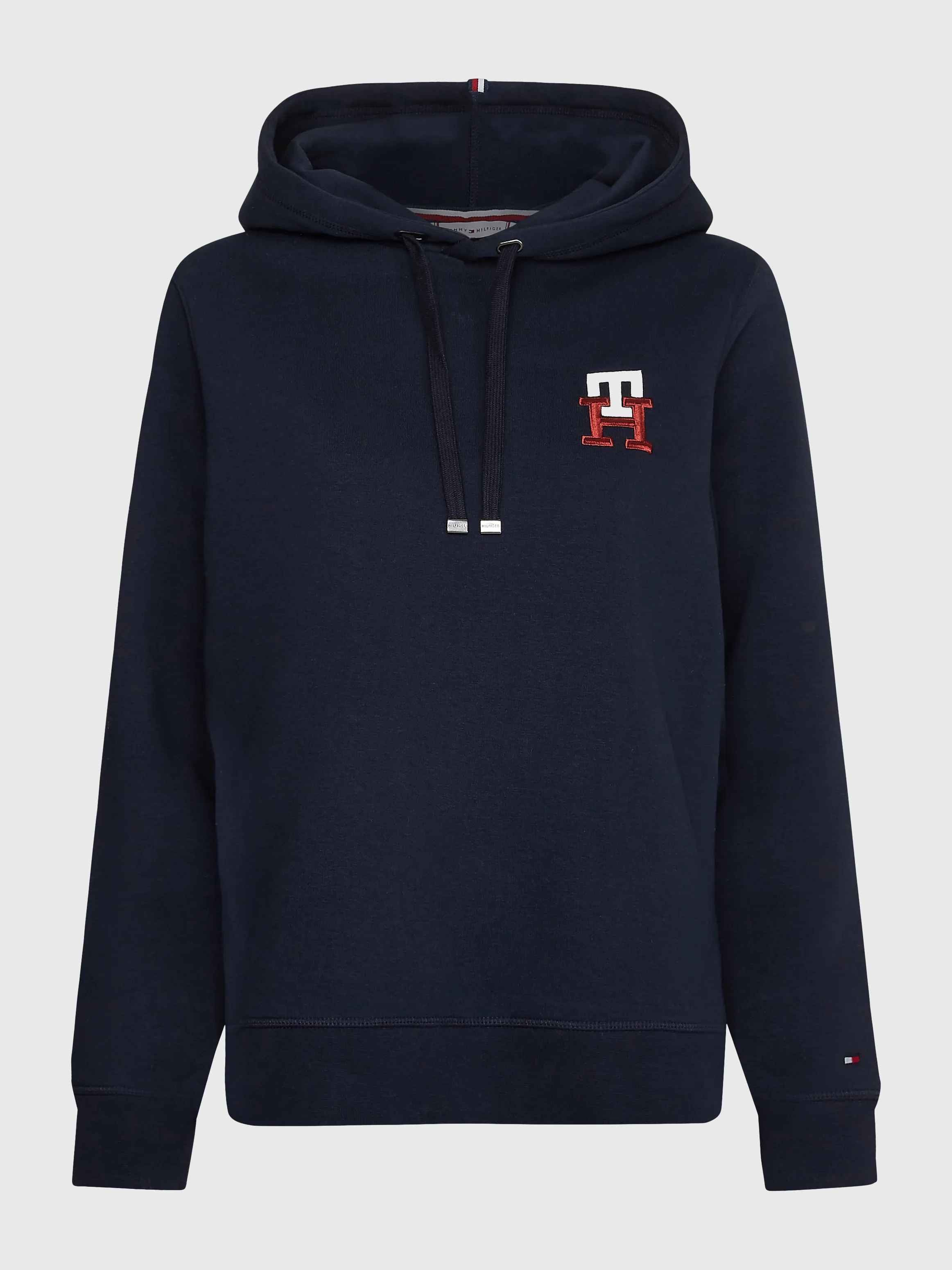 TH Monogram Embroidery Flex Fleece Hoodie | Sweatshirts & Hoodies | Tommy Hilfiger