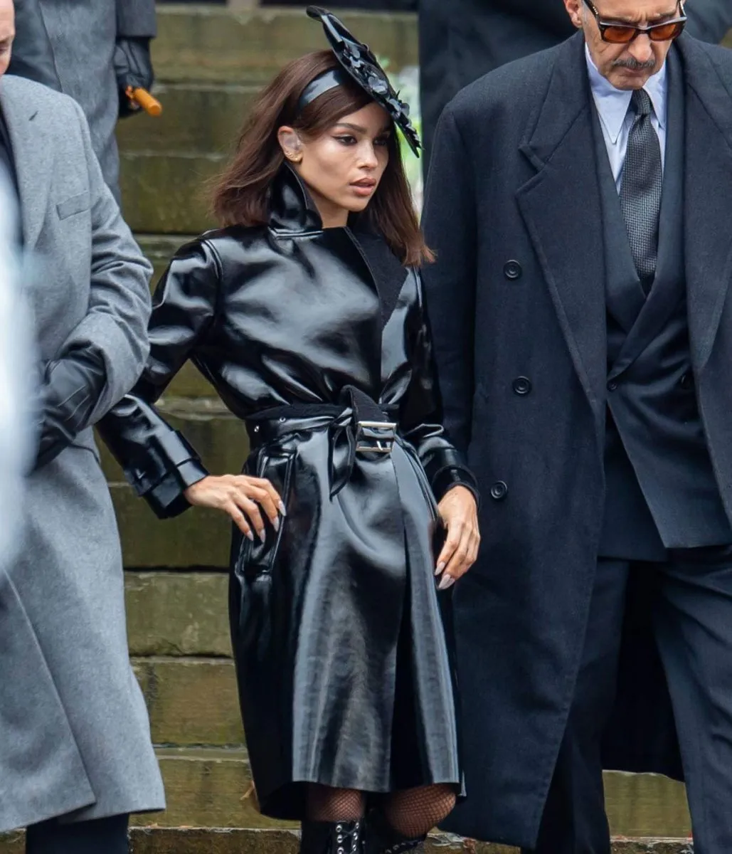 The Batman Zoe Kravitz Belted Coat