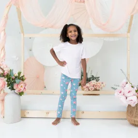 Toddler Leggings in Peony