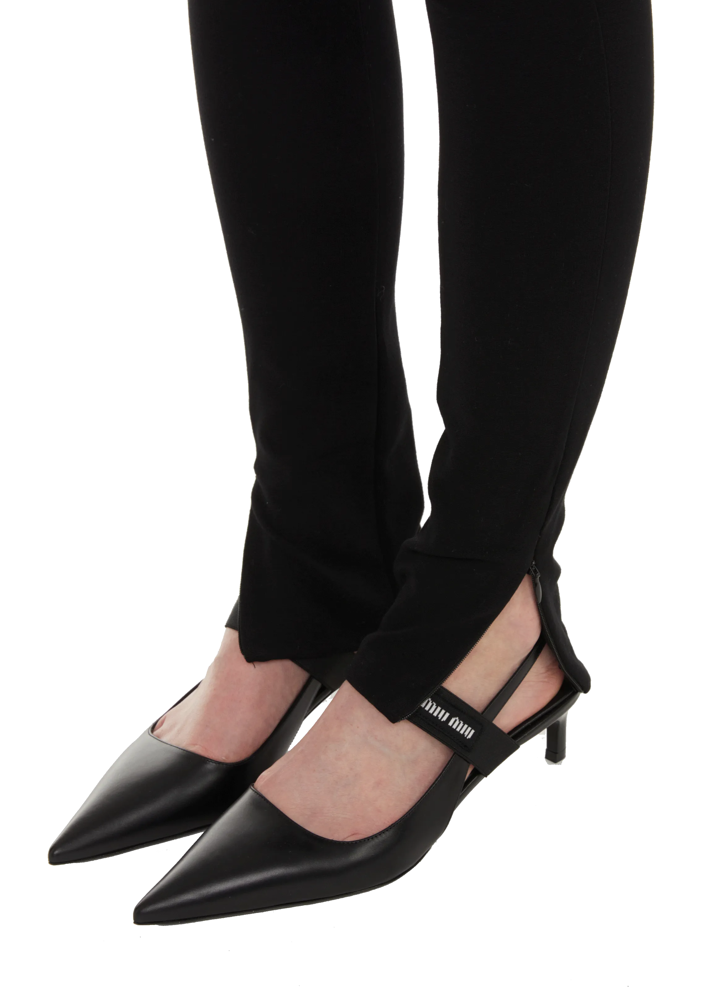 TOTEME  Viscose leggings  - Black