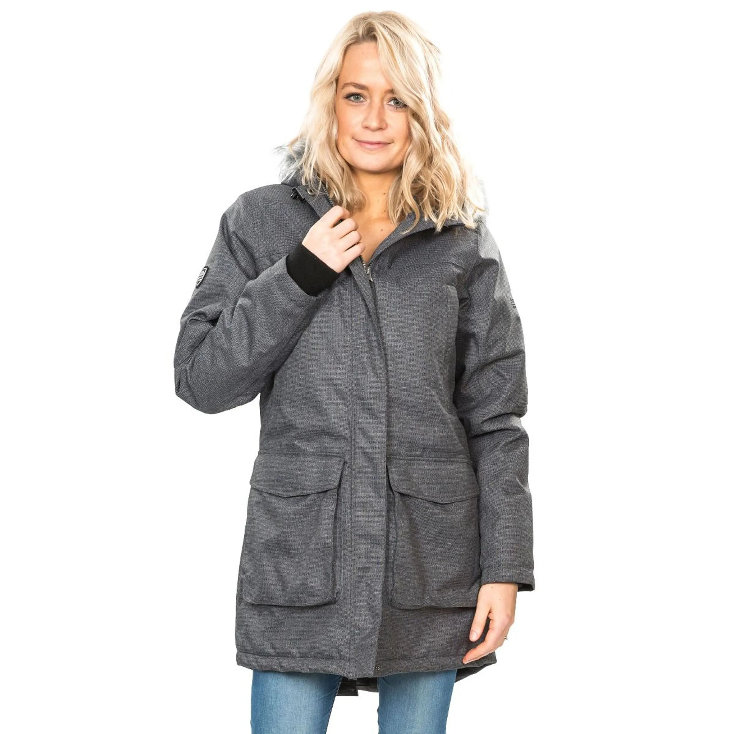 Trespass Womens Thundery Waterproof Coat