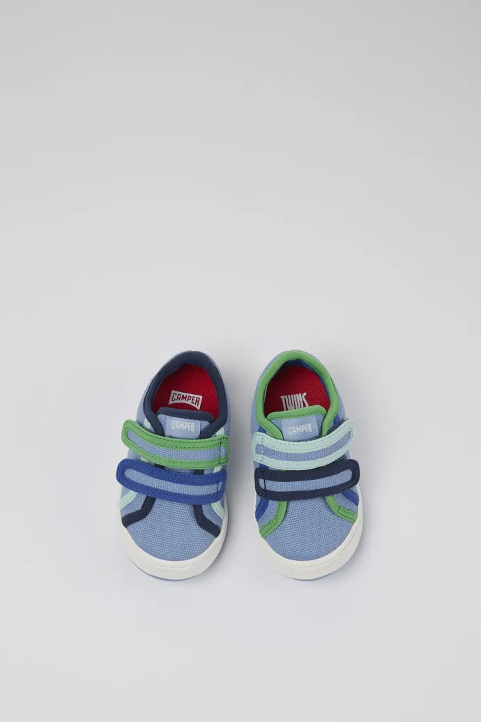 Twins Blue Textile Sneaker