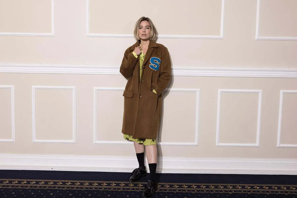 Ufo Wool Coat - Tan