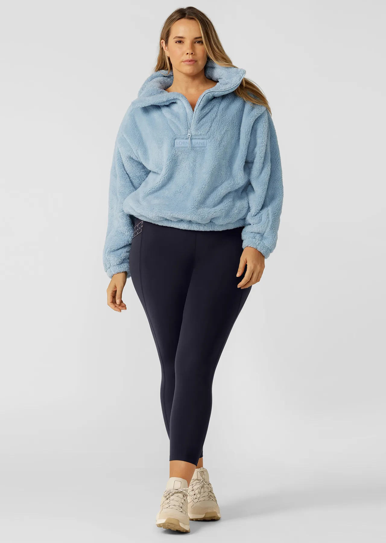 Ultra Soft Teddy Pullover | Blue | Jackets, Hoodies and Sweats | Lorna Jane New Zealand