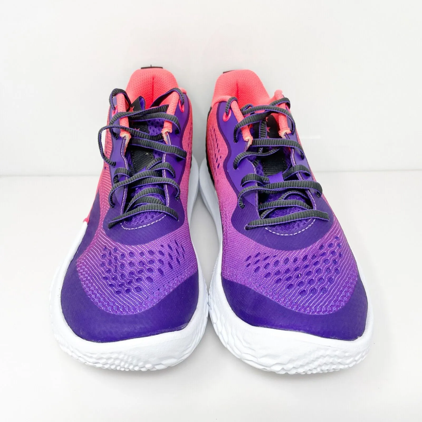 Under Armour Womens Flow Breakthru 2 3025405 Purple Basketball Shoes Sneaker 8.5