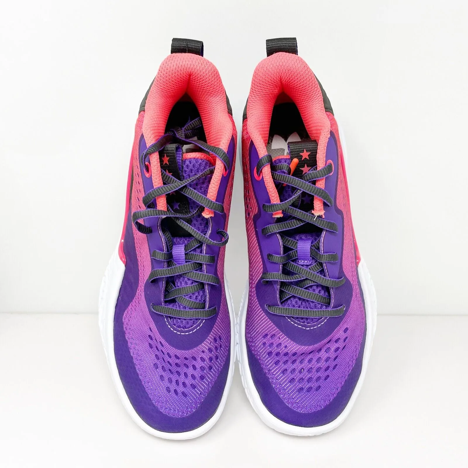 Under Armour Womens Flow Breakthru 2 3025405 Purple Basketball Shoes Sneaker 8.5