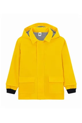 Unisex Children - Yellow Waxed Coat