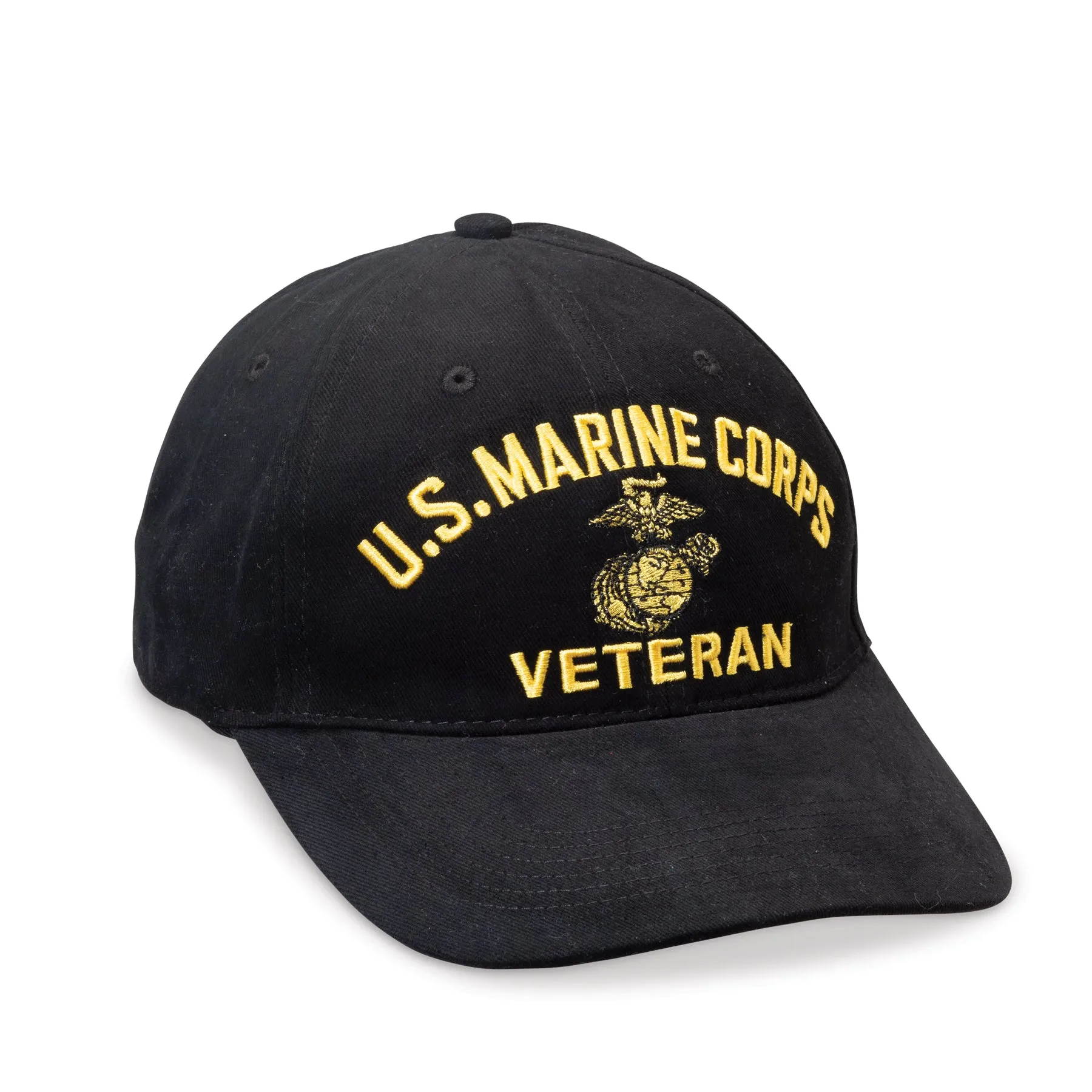 USMC Veteran Hat- Personalized- Black