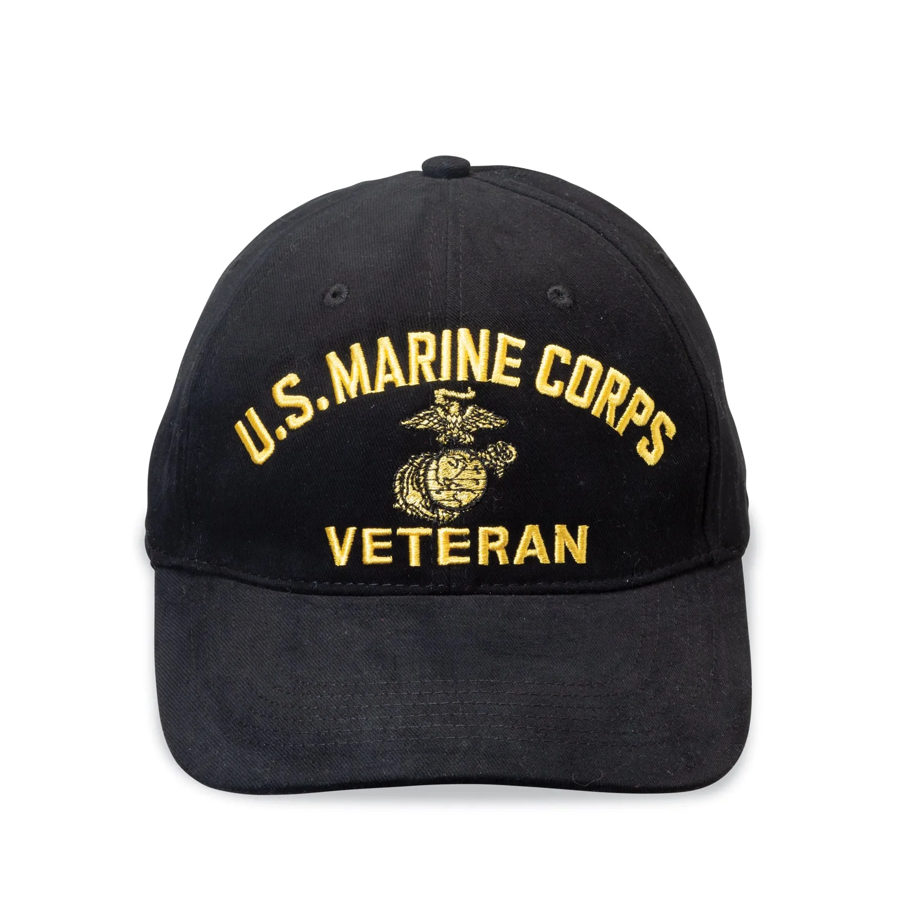 USMC Veteran Hat- Personalized- Black