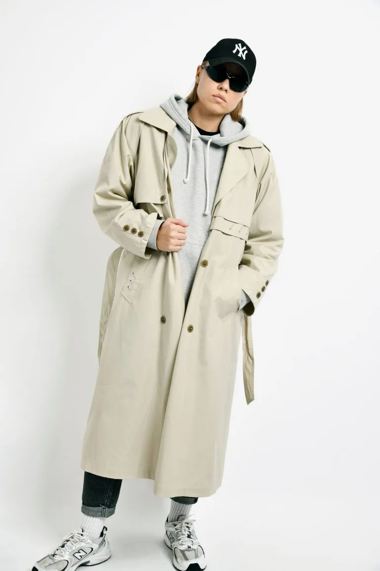 Vintage trench coat beige