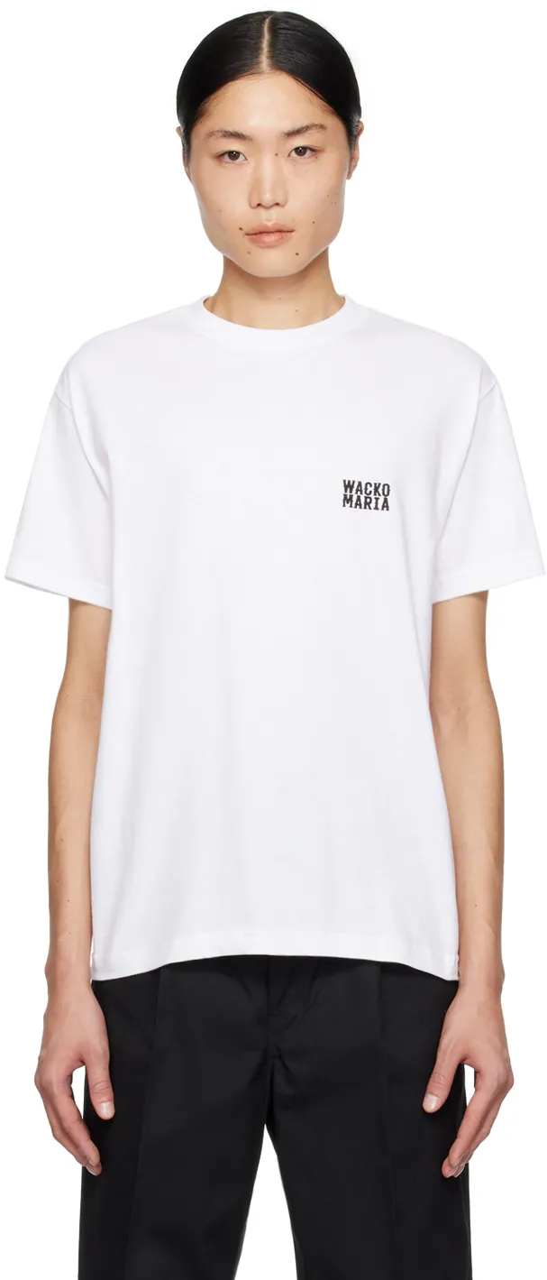 WACKO MARIA  |Unisex Street Style Short Sleeves Logo T-Shirts