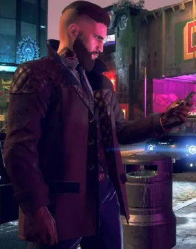 Watch Dogs 3 Legion Long Coat | Game's Outfits | Ujackets.com