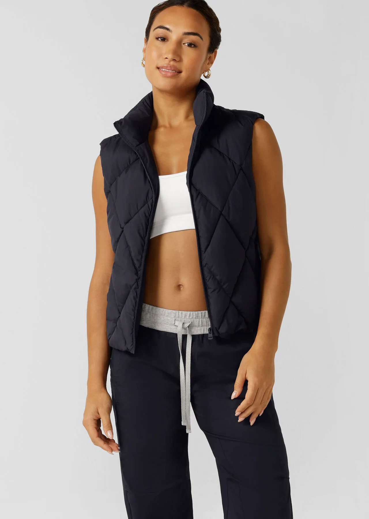 Winter Warmth Puffer Vest | Blue | Jackets, Hoodies and Sweats | Lorna Jane New Zealand