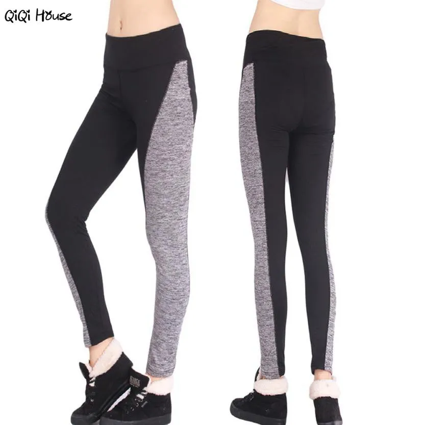 Women Leggings Slim Patchwork Fitness Workout Clothes Autumn Sweatpants Leggings Pantalon Deporte Mujer#A131 SM6