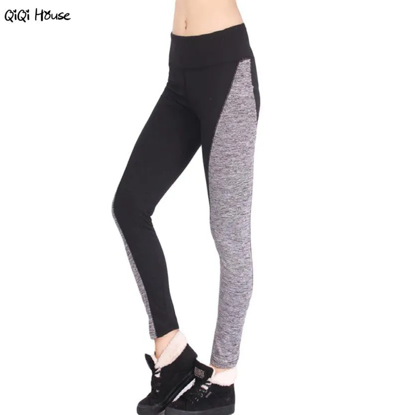 Women Leggings Slim Patchwork Fitness Workout Clothes Autumn Sweatpants Leggings Pantalon Deporte Mujer#A131 SM6