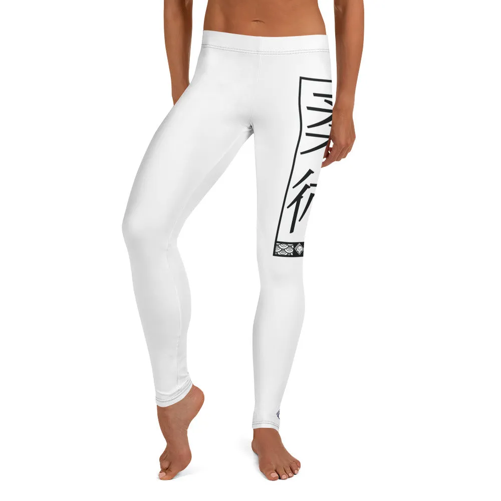 Women's Yoga Pants Workout Leggings For Jiu Jitsu 016 - Snow