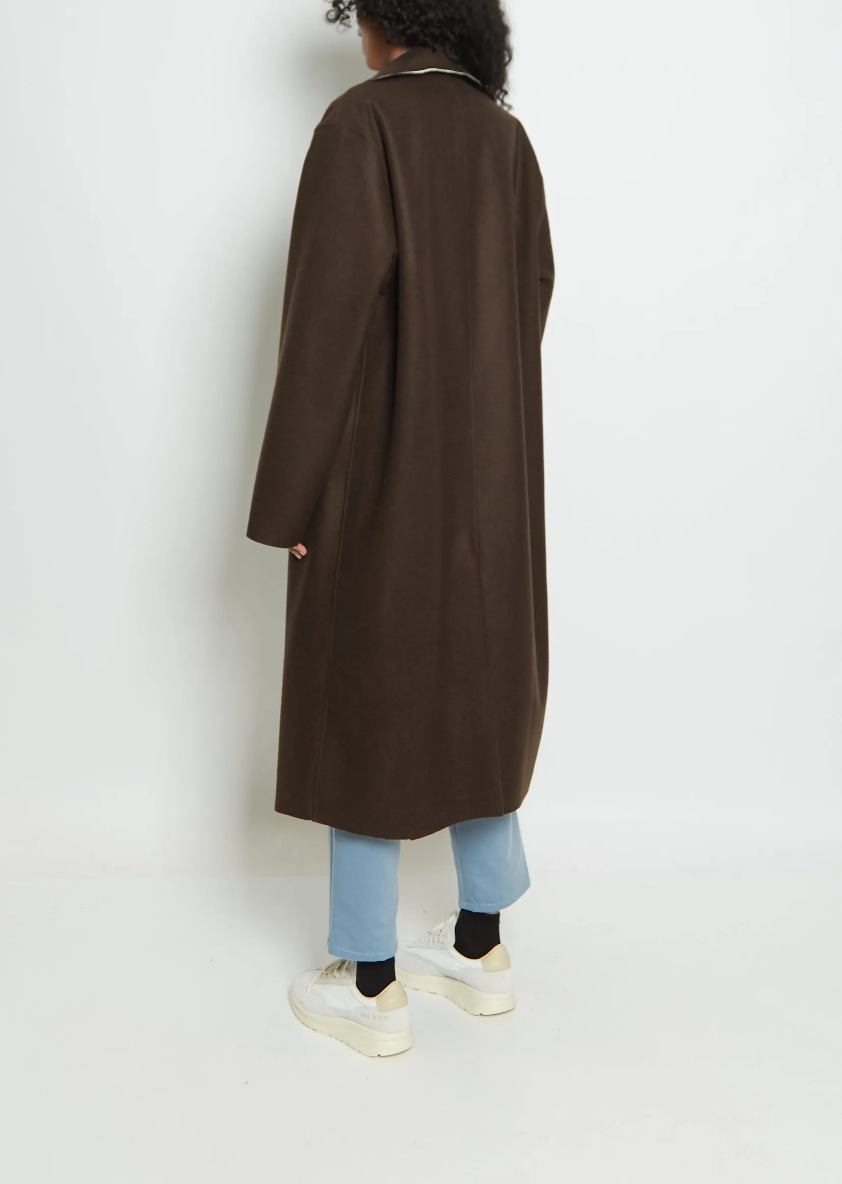 Wool Felt Long Coat