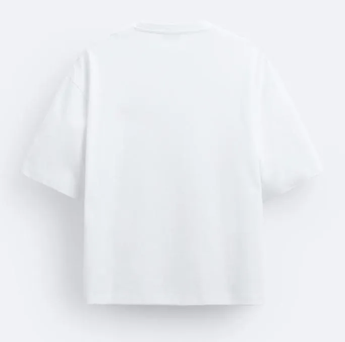 ZARA  |Plain Short Sleeves T-Shirts